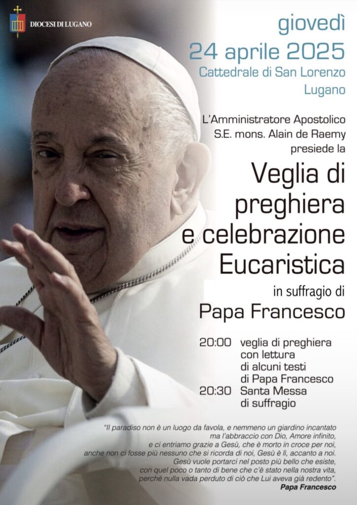 VEGLIA DI PREGHIERA IN SUFFRAGIO DI PAPA FRANCESCO