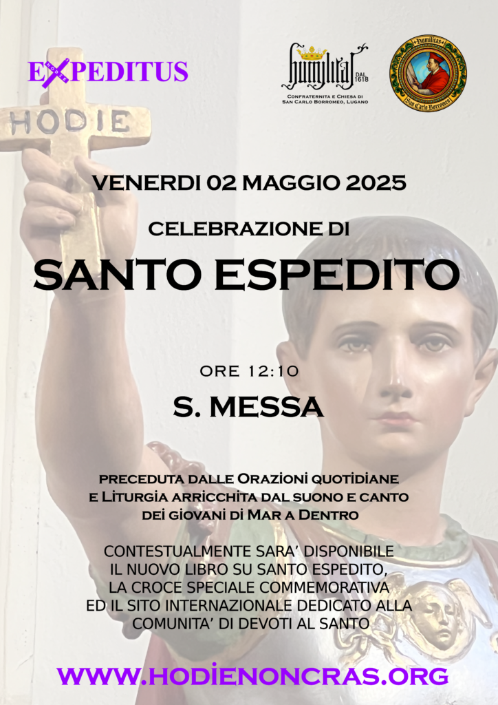 VOLANTINO DI SANTO ESPEDITO 02.05.2025