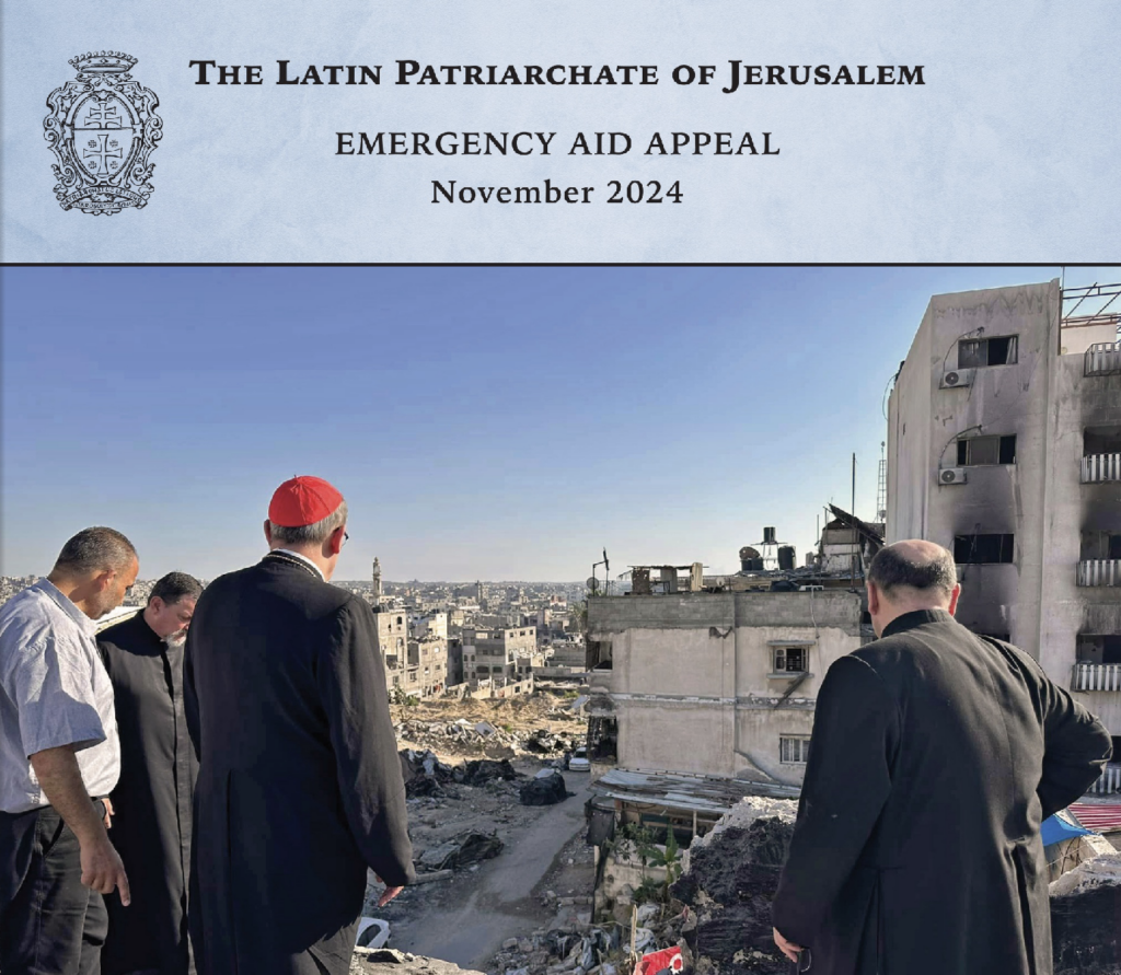 THE LATIN PATRIARCHATE OF JERUSALEM - EMERGENCY AID APPEAL