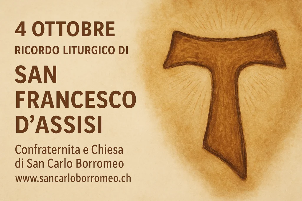 'ASSISI CHIESA DI SAN CARLO BORROMEO LUGANO