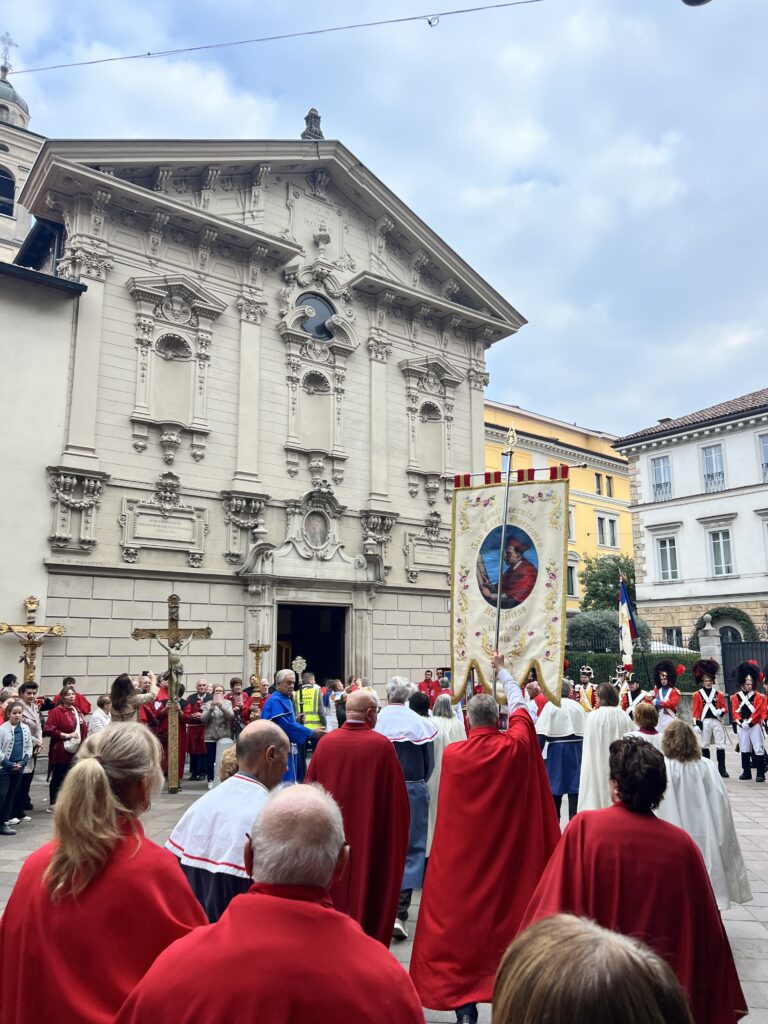 GIUBILEO DELLE CONFRATERNITE SVIZZERE - LUGANO 11-12.101.2025 CONFRATERNITA DI SAN CARLO BORROMEO LUGANO