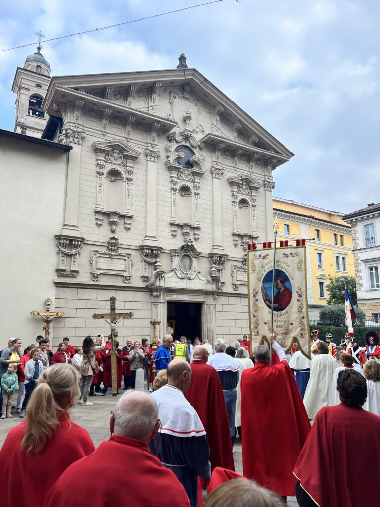 GIUBILEO DELLE CONFRATERNITE SVIZZERE - LUGANO 11-12.101.2025 CONFRATERNITA DI SAN CARLO BORROMEO LUGANO