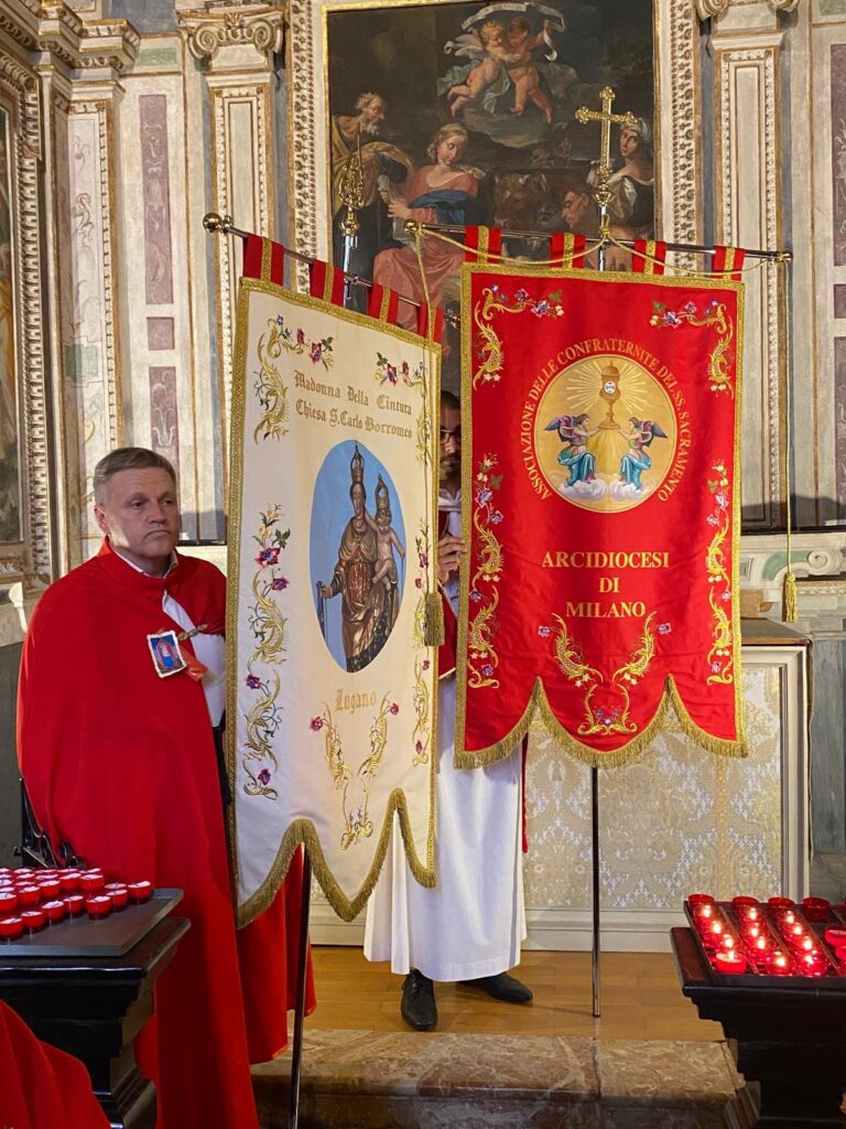 GIUBILEO DELLE CONFRATERNITE SVIZZERE - LUGANO 11-12.101.2025 CONFRATERNITA DI SAN CARLO BORROMEO LUGANO